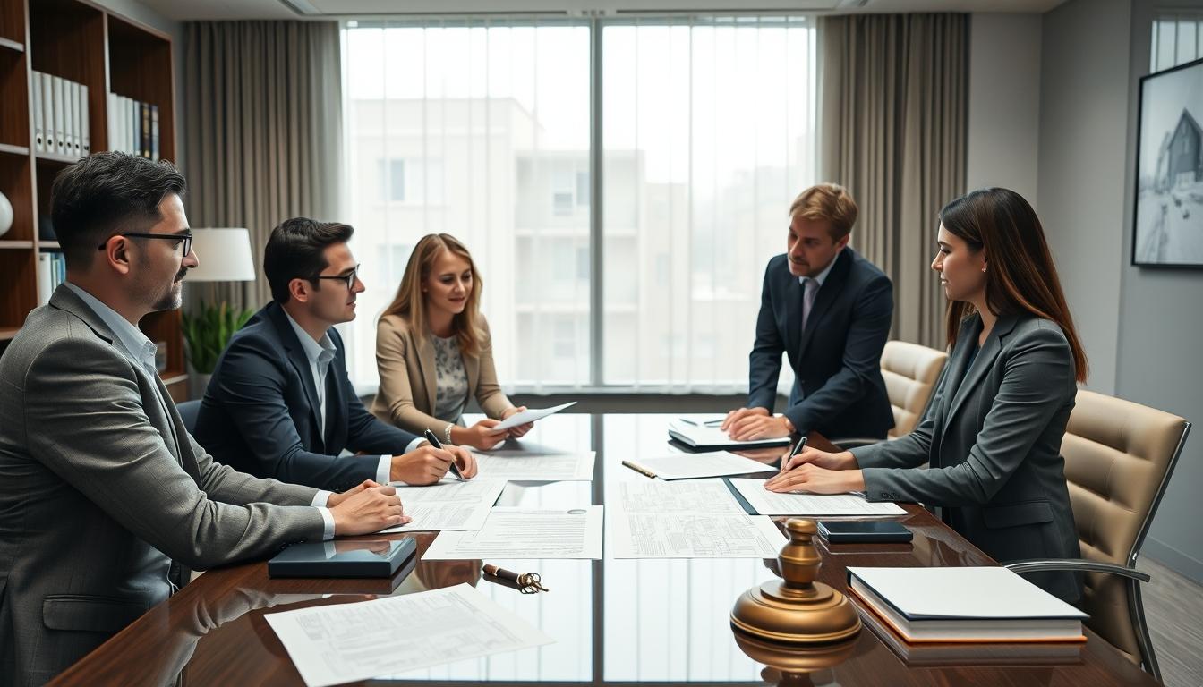 Property settlement documents and transfer review